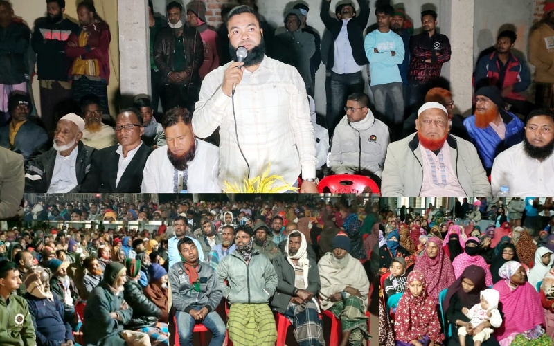 শার্শার উলাশী ইউনিয়নের কন্যাদাহে  নুরুজ্জামান লিটন এর ধানের শীষের নির্বাচনী পথসভা অনুষ্ঠিত